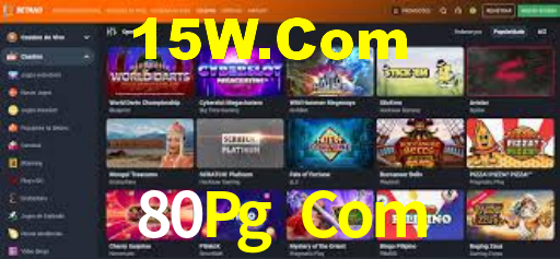 Sinta a adrenalina dos jogos de cassino com 80Pg Com